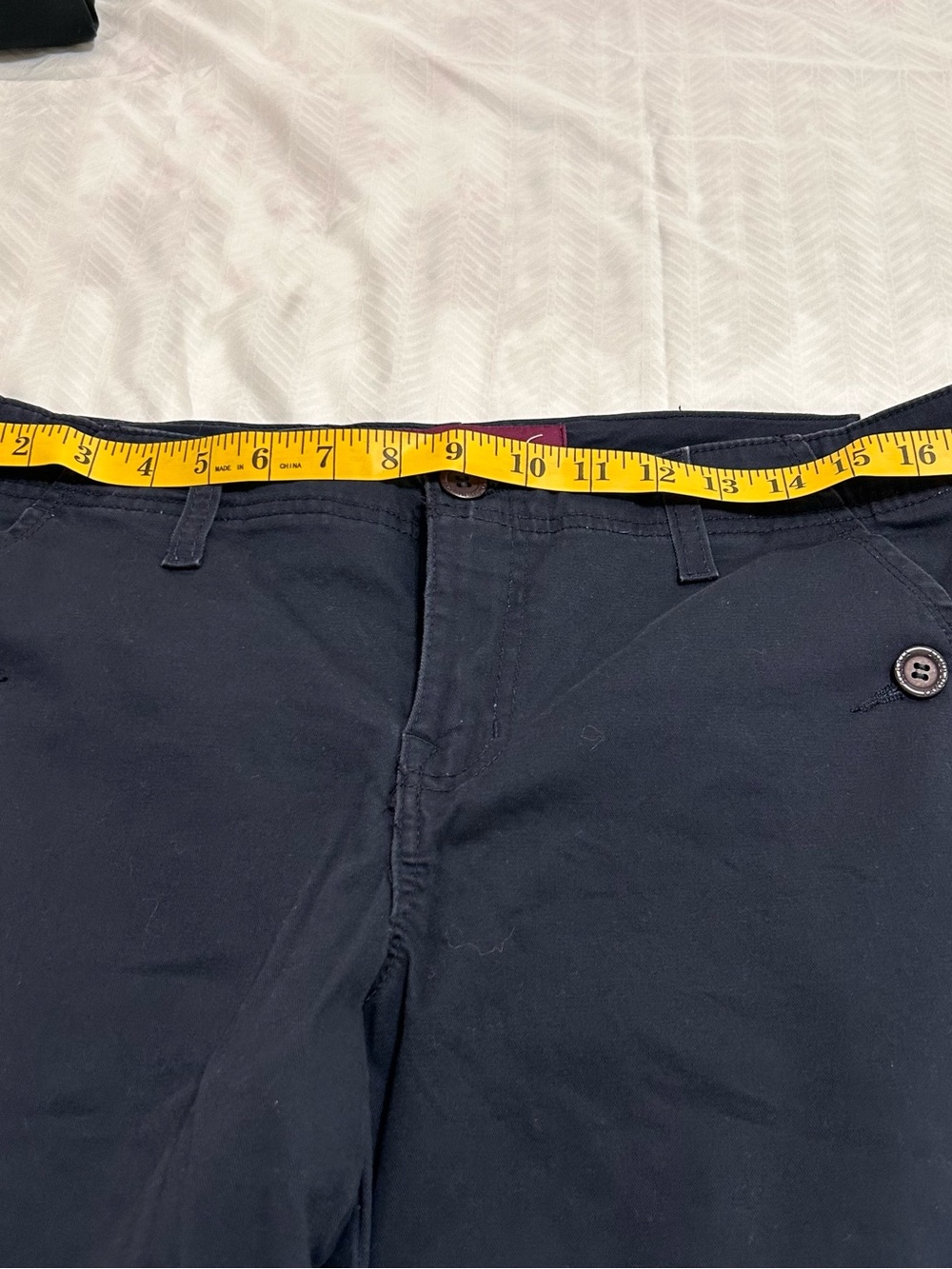 Gloria Vanderbilt Amanda shorts Blue size 12 P - Picture 8 of 11